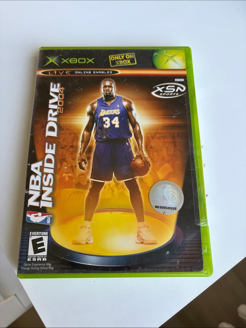 NBA Inside Drive 2004 Video Game - Green